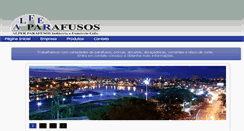 Desktop Screenshot of alferparafusos.com.br